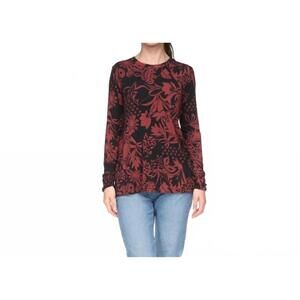 NEW JOHNNY WAS the janie favorite long sleeve crew neck tee in lola deep